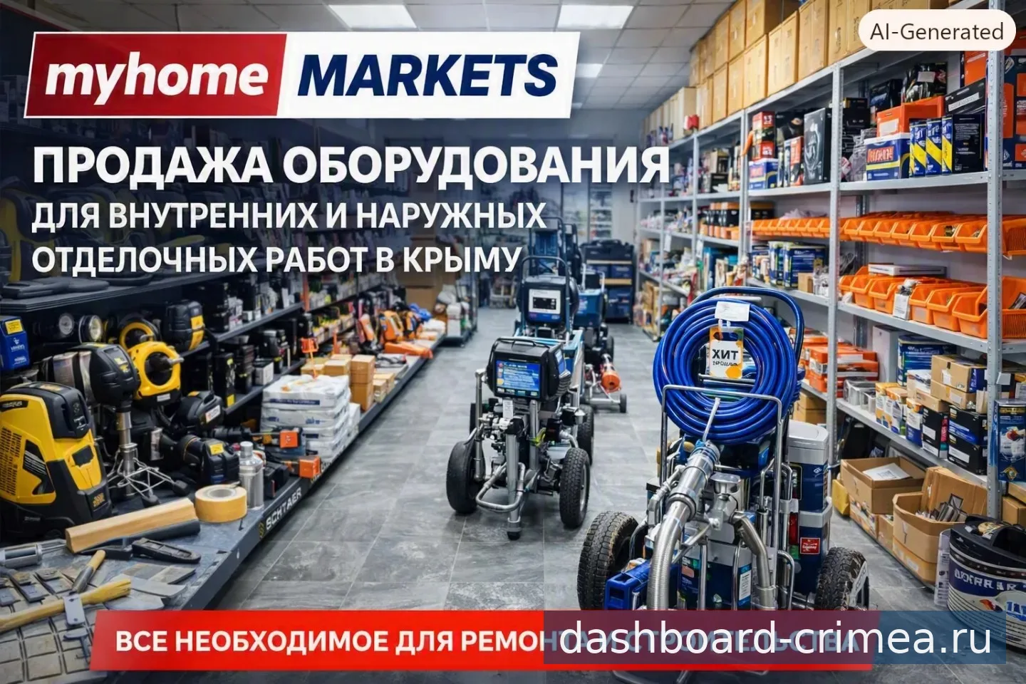 Продажа строительного оборудования для отделки. — Инструменты — Симферополь