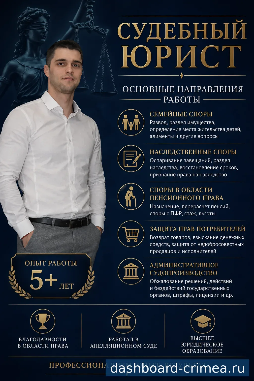 Юрист по гражданским спорам, представительство — Юристы и бухгалтерия — Красногвардейское